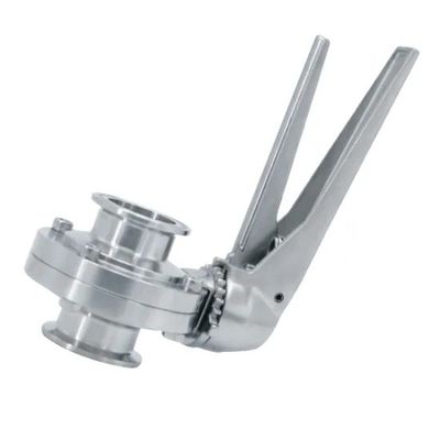 お買い得 衛生SS 316L DN250三クランプ衛生学の蝶弁 オンライン