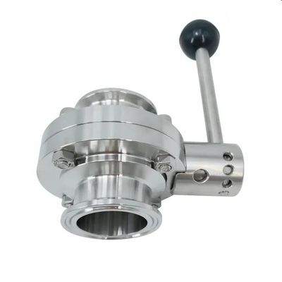 お買い得 ISO9001最高145psi SS304の衛生学の蝶弁 オンライン